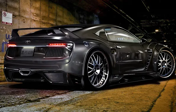 Download wallpaper tuning, Toyota, Toyota, 2003, FT-GTR, section toyota ...