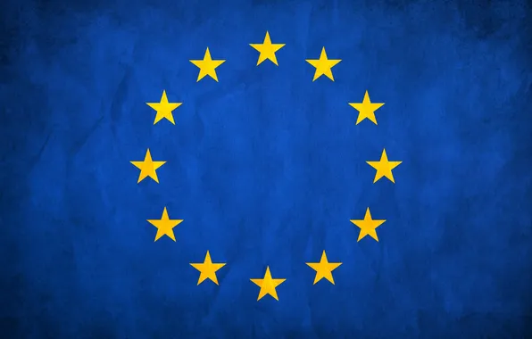 Picture Grunge, Flag, European Union