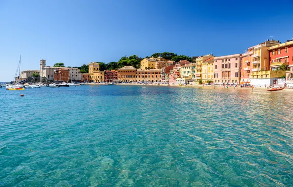 Home, Italy, Bay, Sestri Levante