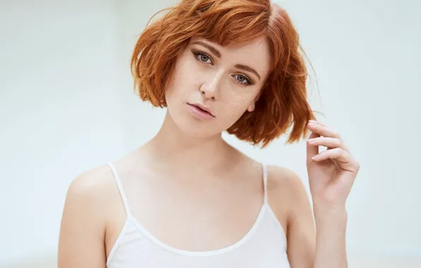 Picture the beauty, redhead, Denmark, Heine Man, Regina Piil