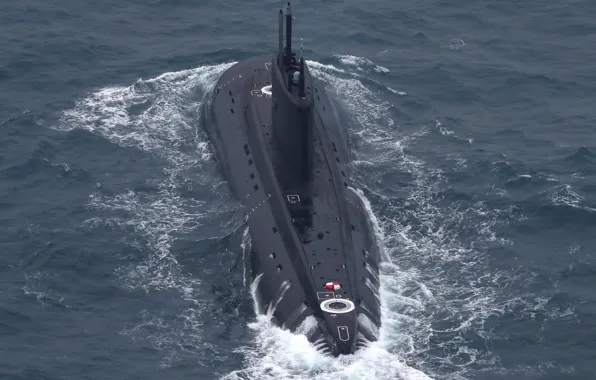 Boat, submarine, underwater, electric, diesel, Krasnodar, the project 636..3