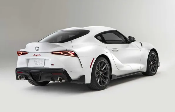 Rear view, Toyota Supra, exterior