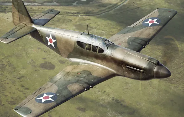 Mustang, P-51, UNITED STATES AIR FORCE, North American, long-range, American single-seat fighter