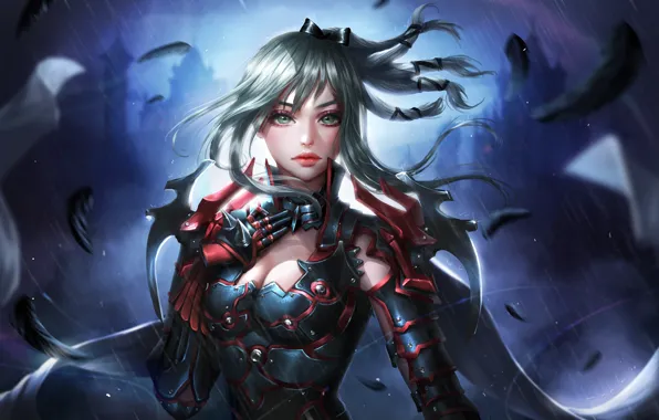 Picture the game, art, Final Fantasy, character, Aranea Highwind
