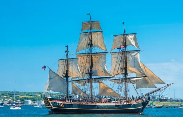 Picture photo, ships, Canada, sailing, Halifax, Municipality, Regional