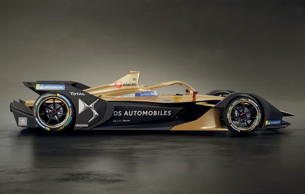 Side view, 2018, Formula E, DS Motor, DS E-Tense FE 19