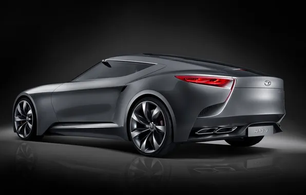 Concept, the concept, Hyundai, rear view, Hyundai, HND-9