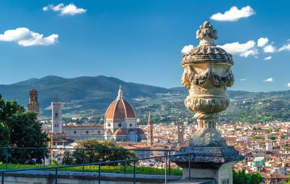 Italy, panorama, Florence