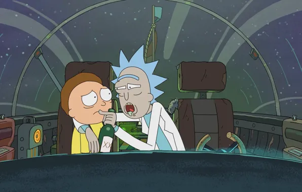 Cartoon, the series, the animated series, Rick and Morty, Rick and Morty