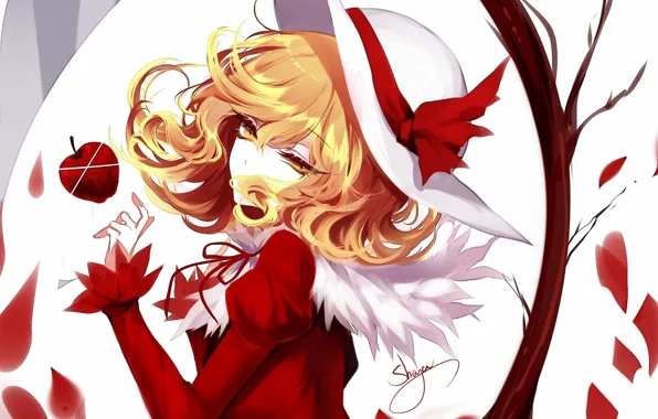 Girl, hat, Touhou, Touhou, Touhou, anime game