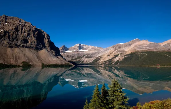 Picture landscape, mountains, nature, lake, Canada, national Park