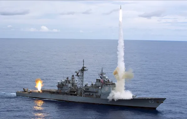Weapons, fire, USA, volley, wallpapers, Weapon