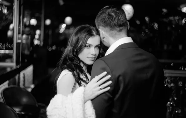 Look, girl, hugs, male, Elena Temnikova