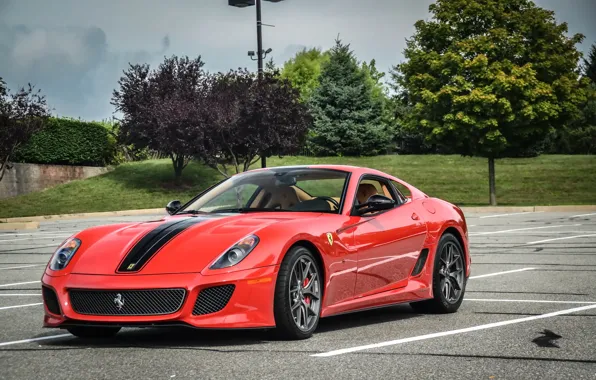 Picture ferrari, gto, 599, red