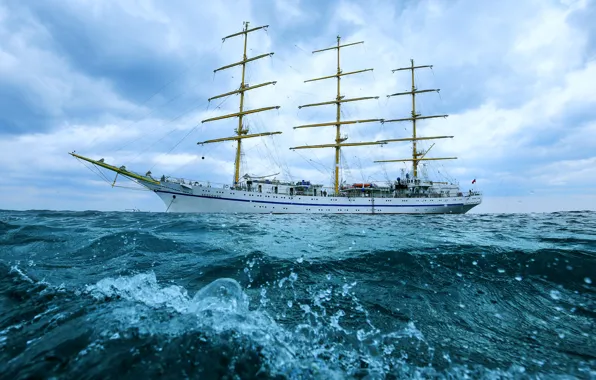 Sailboat, the black sea, Hersonissos