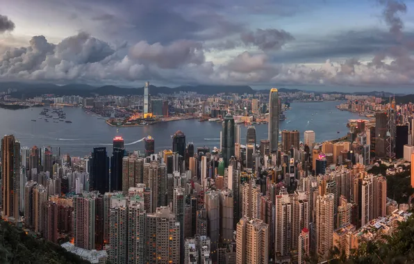 The city, Hong Kong, Central and Western District