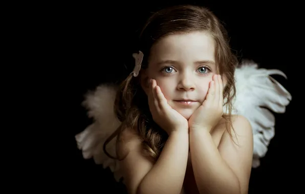 Picture look, portrait, girl, Little Angels, Lucia