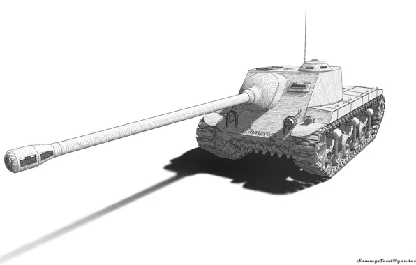 Picture tank, gun, wot, tank, Т25АТ, Т25_АТ, T25AT, T25 at