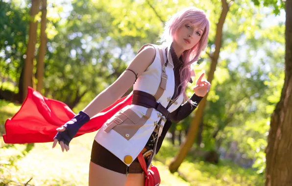 Picture girl, cosplay, costume