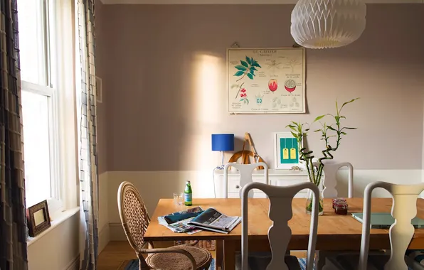 Room, interior, dining room