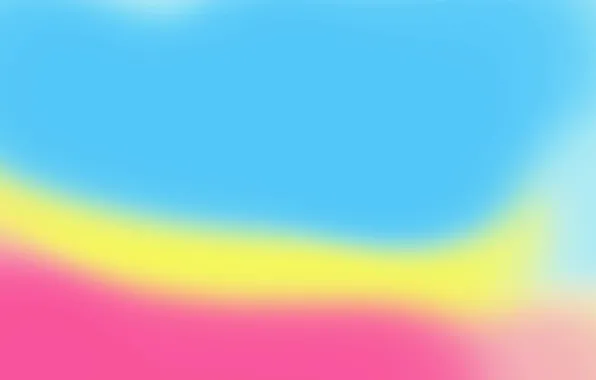Yellow, pink, blue, color, minimalism