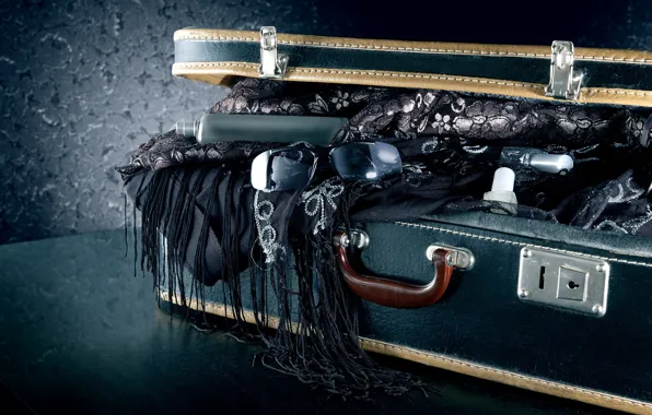 Picture background, Wallpaper, clothing, things, glasses, wallpaper, suitcase, different