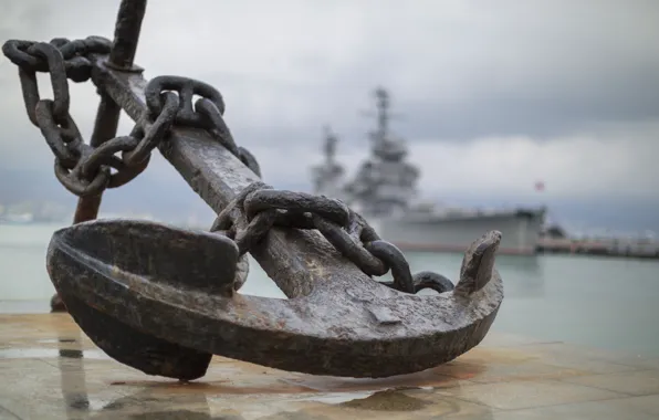 Metal, rust, anchor