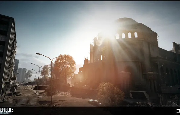 Wallpaper Fortress, Battlefield 3, Aftermath, Premium For Mobile.