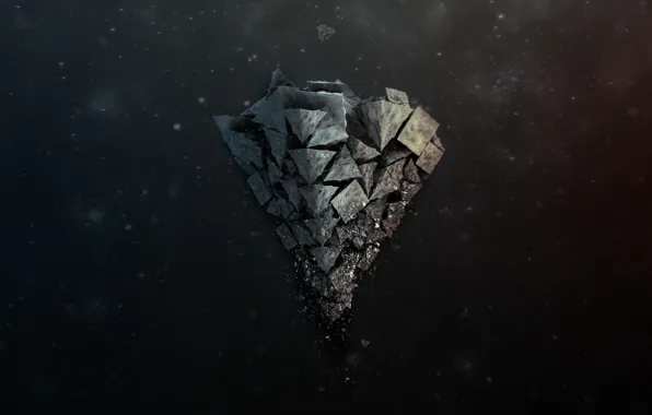 Stone, pyramid, fly