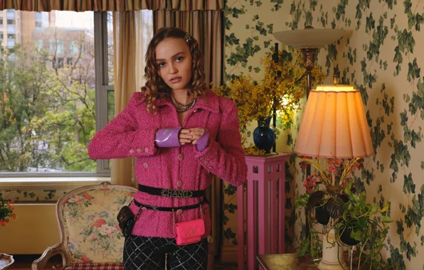 Pose, model, makeup, actress, Lily-Rose Depp, Lily-Rose Depp