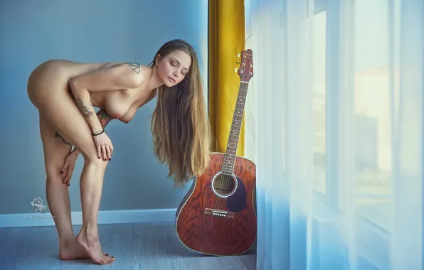 Ass, chest, girl, sexy, pose, model, naked, body
