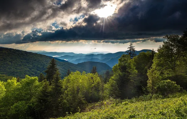 Picture the sky, clouds, mountains, the slopes