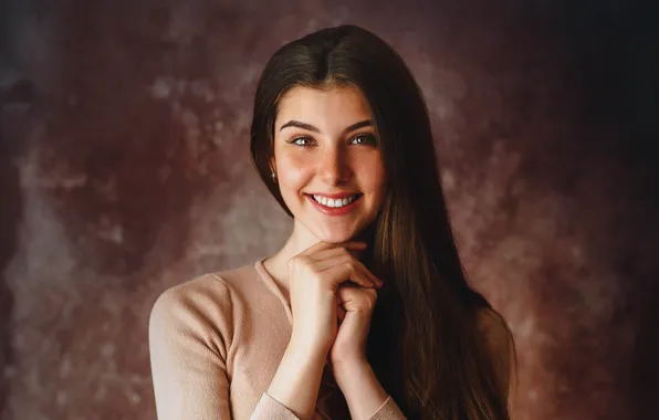 Girl, smile, Alexey Gilev, portrait photography