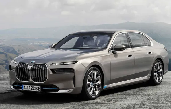 Picture mountains, exterior, BMW 7 Series, G70, G71, i70