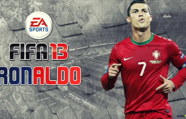 The game, Cristiano Ronaldo, Portugal, FIFA 13
