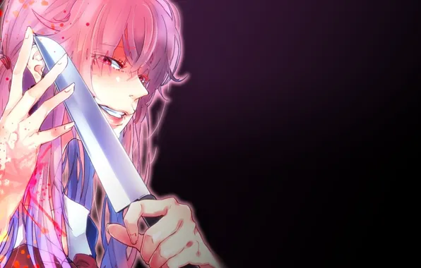 Download Yuno Gasai Mirai Nikki Wallpaper