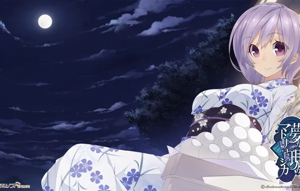 Girl, night, the moon, Yume ka Utsutsu ka Matryoshka