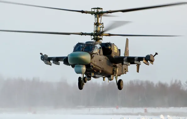 Helicopter, Ka-52, Alligator, Hokum B