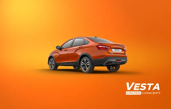 Concept, the concept, VAZ, Lada, AVTOVAZ, ladala the vesta, lada vesta cross, Lada Vesta