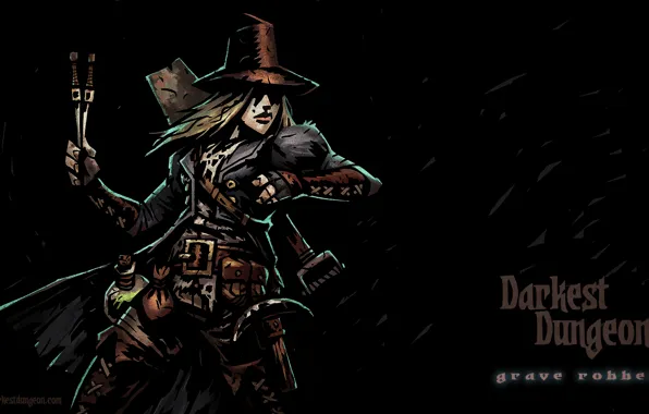 RPG, Darkest Dungeon, Red Hook Studios, GraveRobber