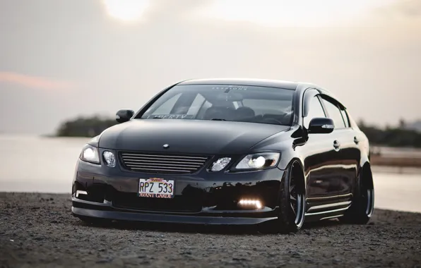 Picture tuning, Lexus, the front, stance, Lexus GS 350