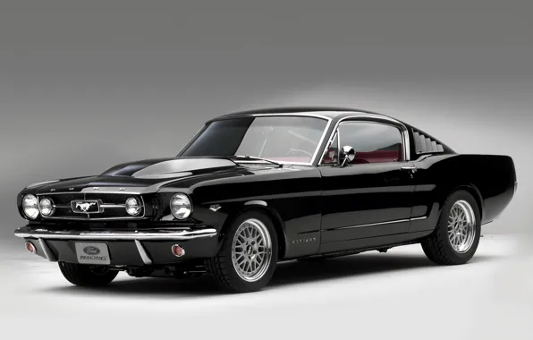 Concept, background, black, Mustang, Mustang, the concept, ford, muscle car