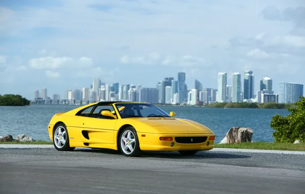 Picture Ferrari, F355, front view, Ferrari 355 F1 GTS