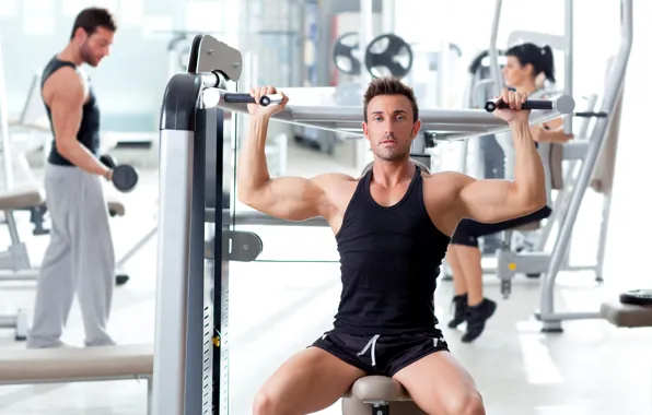 Look, pose, fitness, muscle, muscle, trainer, athlete, fitness