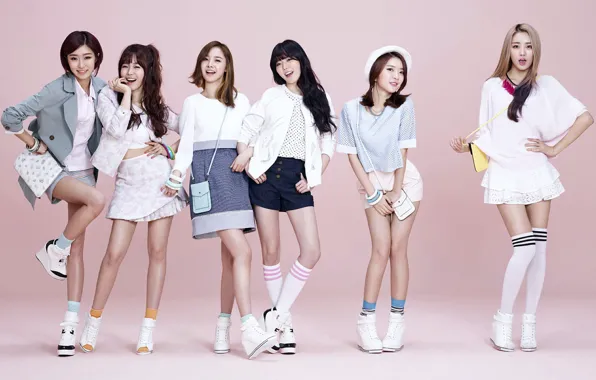 Music, girls, Asian girls, K-Pop, Dal Shabet, South Korea