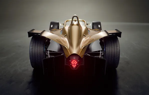 Rear view, 2018, Formula E, DS Motor, DS E-Tense FE 19