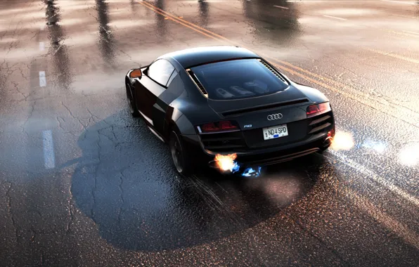 Picture Audi R8, cars, NFS Hot Pursuit 2010, Ceej