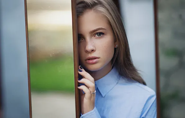 Picture freckles, sponge, Xenia, Sergey Fat