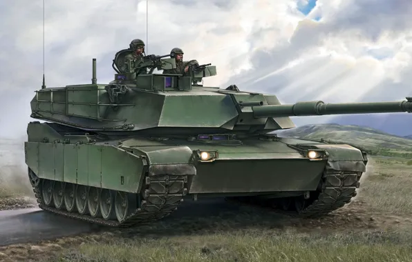 Picture Abrams, Abrams, main battle tank USA