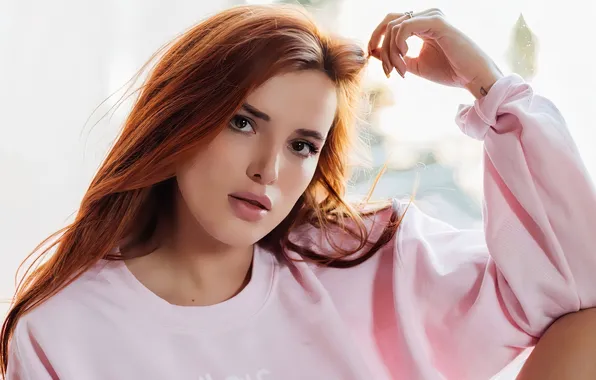 Picture look, girl, face, photo, hair, red, beautiful, Bella Thorne
